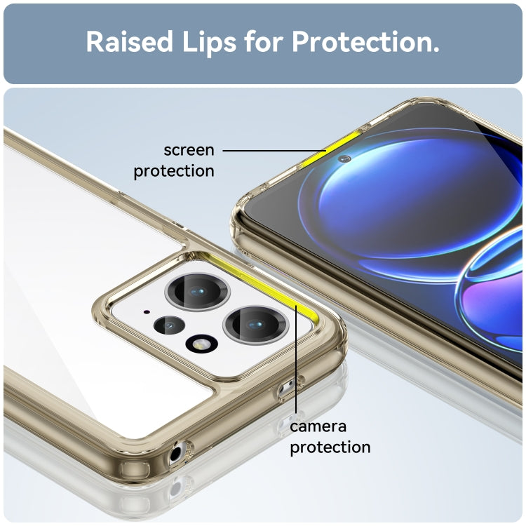 For Xiaomi Redmi Note 12 4G Global Colorful Series Acrylic + TPU Phone Case