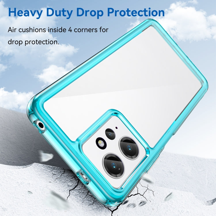 For Xiaomi Redmi Note 12 4G Global Colorful Series Acrylic + TPU Phone Case