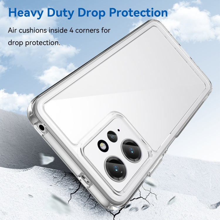 For Xiaomi Redmi Note 12 4G Global Colorful Series Acrylic + TPU Phone Case