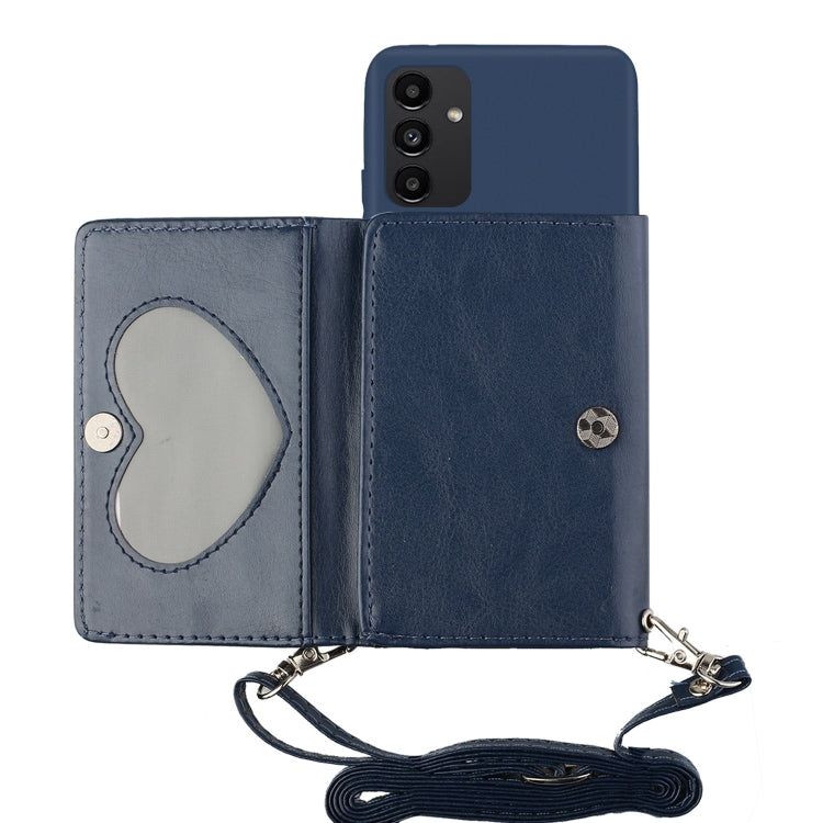 For Samsung Galaxy A14 5G Crossbody Lanyard Wallet Card Bag Phone Case