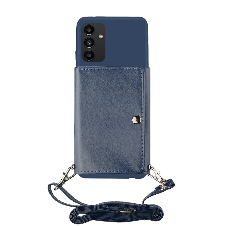 For Samsung Galaxy A14 5G Crossbody Lanyard Wallet Card Bag Phone Case