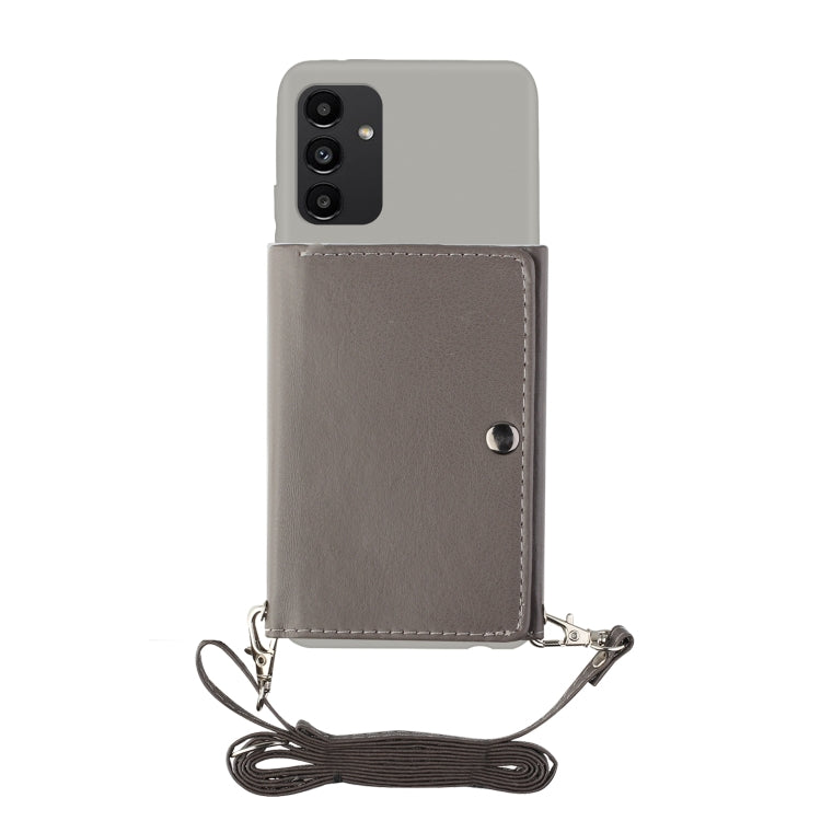 For Samsung Galaxy A14 5G Crossbody Lanyard Wallet Card Bag Phone Case