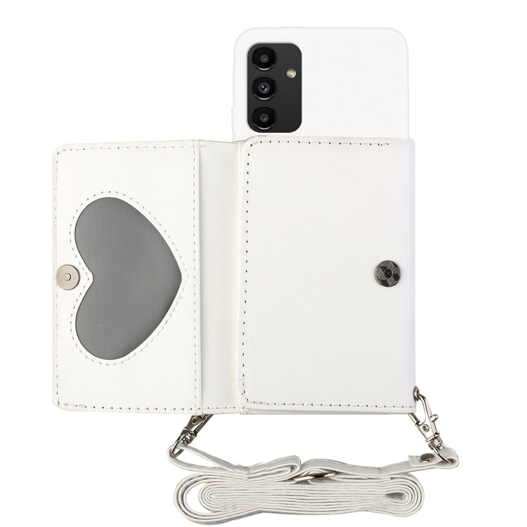 For Samsung Galaxy A14 5G Crossbody Lanyard Wallet Card Bag Phone Case