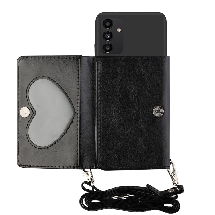 For Samsung Galaxy A14 5G Crossbody Lanyard Wallet Card Bag Phone Case