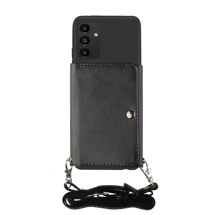 For Samsung Galaxy A14 5G Crossbody Lanyard Wallet Card Bag Phone Case