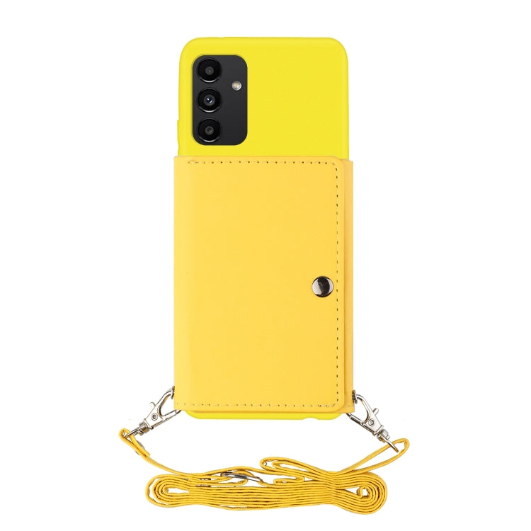 For Samsung Galaxy A14 5G Crossbody Lanyard Wallet Card Bag Phone Case