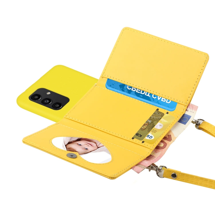 For Samsung Galaxy A14 5G Crossbody Lanyard Wallet Card Bag Phone Case