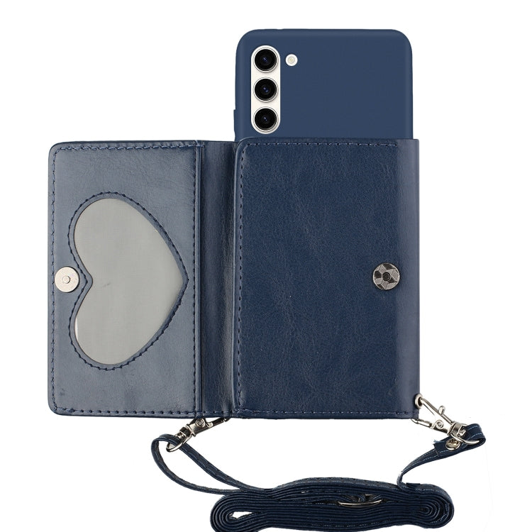 For Samsung Galaxy S23+ 5G Crossbody Lanyard Wallet Card Bag Phone Case