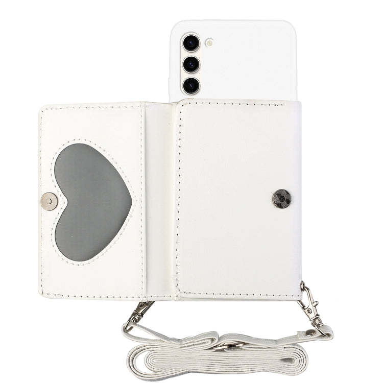 For Samsung Galaxy S23+ 5G Crossbody Lanyard Wallet Card Bag Phone Case