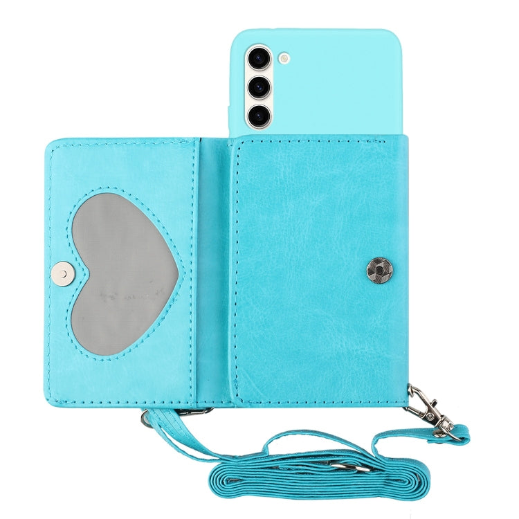 For Samsung Galaxy S23+ 5G Crossbody Lanyard Wallet Card Bag Phone Case