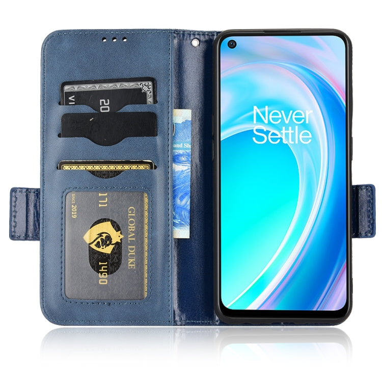 For OnePlus Nord CE 5G Symmetrical Triangle Leather Phone Case