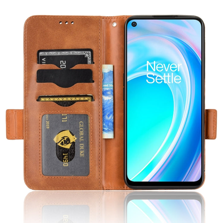For OnePlus Nord CE Lite 5G/Realme 9 Pro Symmetrical Triangle Leather Phone Case