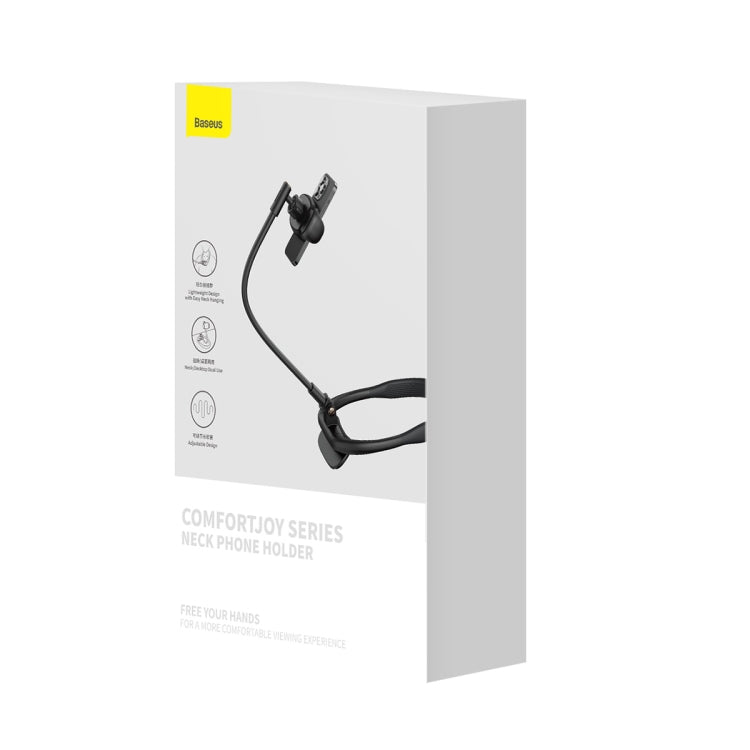 Baseus LUGB000001 ComfortJoy Series Neck Lazy Phone Holder(Black)