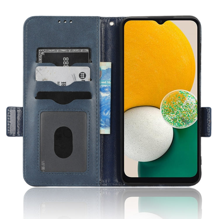 For Samsung Galaxy A13 5G Symmetrical Triangle Leather Phone Case