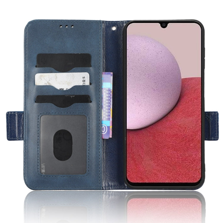 For Samsung Galaxy A14 4G Symmetrical Triangle Leather Phone Case