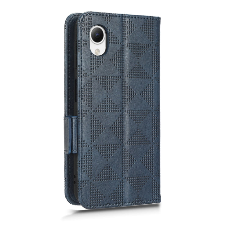 For Samsung Galaxy A23e/A23 5G JP Version Symmetrical Triangle Leather Phone Case