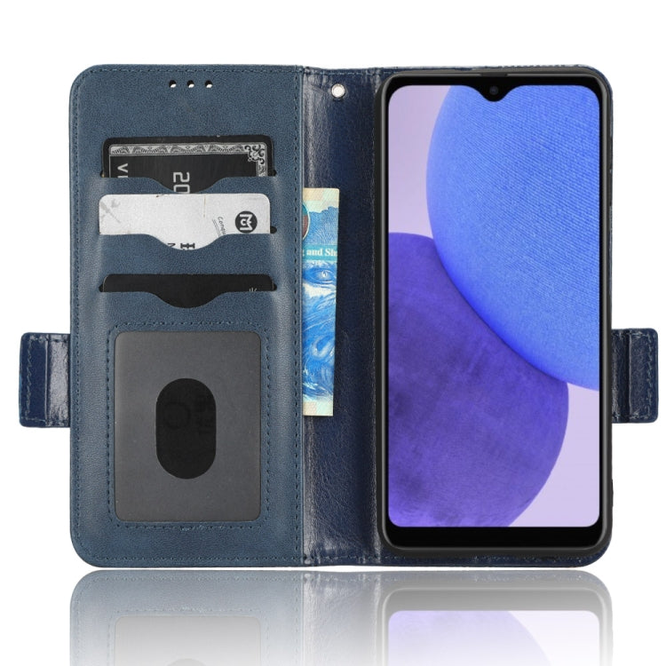For Samsung Galaxy A23e/A23 5G JP Version Symmetrical Triangle Leather Phone Case