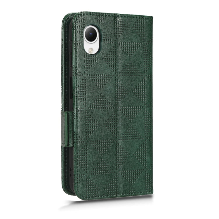 For Samsung Galaxy A23e/A23 5G JP Version Symmetrical Triangle Leather Phone Case
