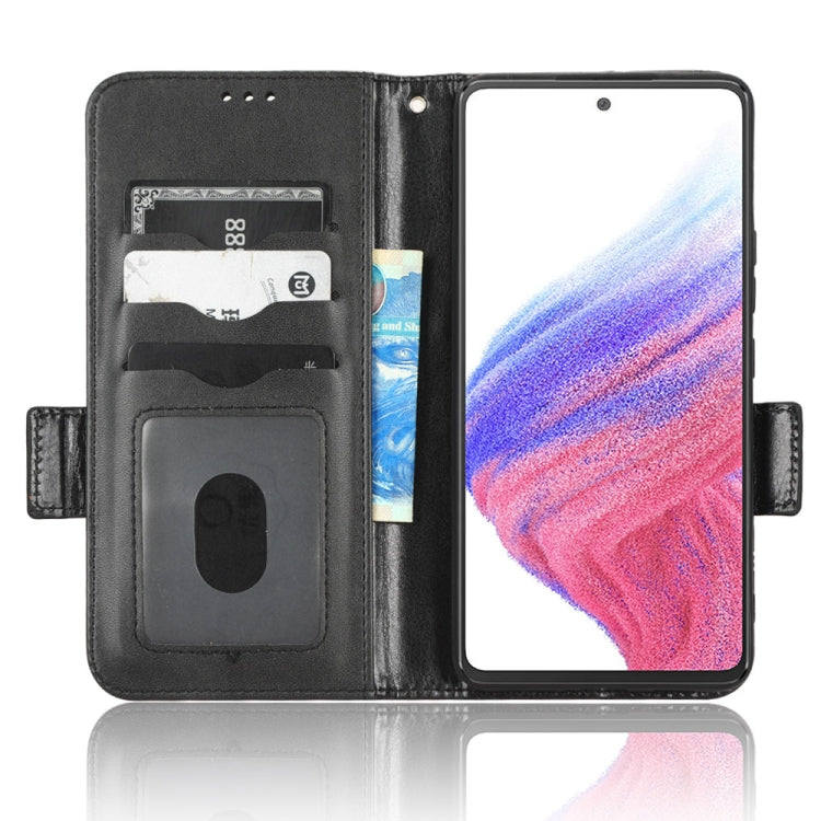 For Samsung Galaxy A53 5G Symmetrical Triangle Leather Phone Case