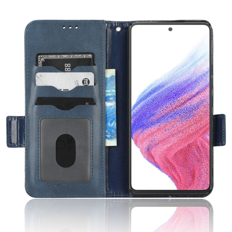 For Samsung Galaxy A53 5G Symmetrical Triangle Leather Phone Case