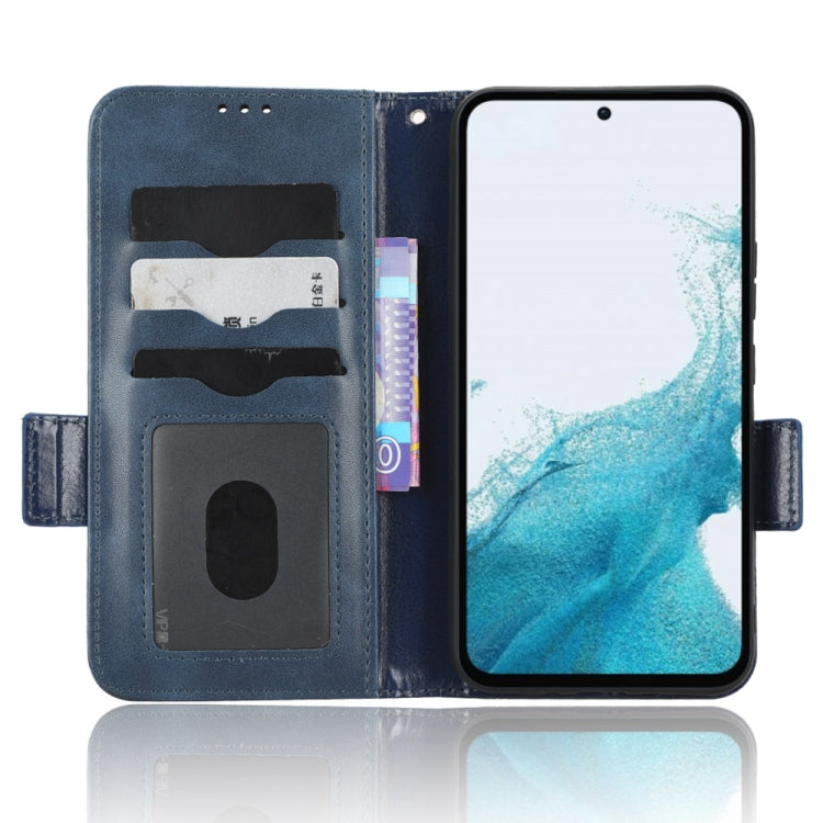 For Samsung Galaxy A54 5G Symmetrical Triangle Leather Phone Case