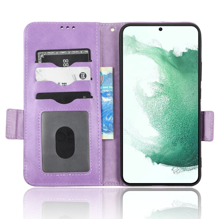 For Samsung Galaxy S21 5G Symmetrical Triangle Leather Phone Case