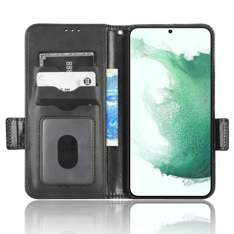 For Samsung Galaxy S22 5G Symmetrical Triangle Leather Phone Case