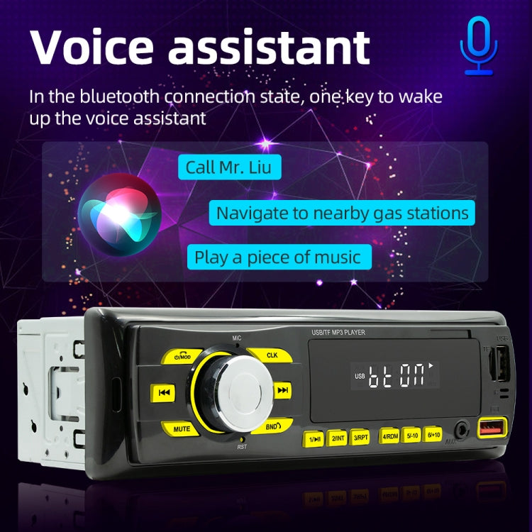 D3102 Car Bluetooth MP3 Player Support Smart Voice Assistant / FM