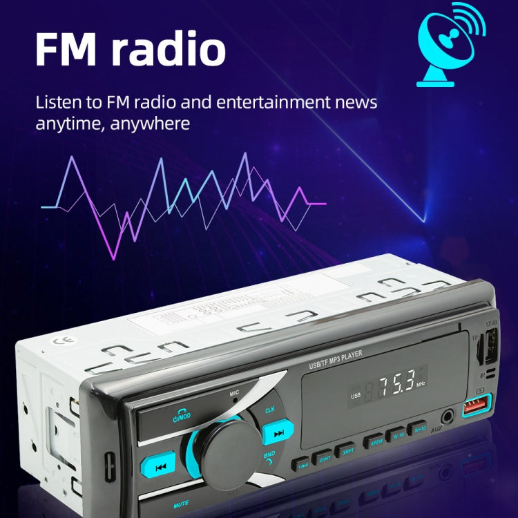 D3107 Car Bluetooth MP3 Player Support Smart Voice Assistant / FM