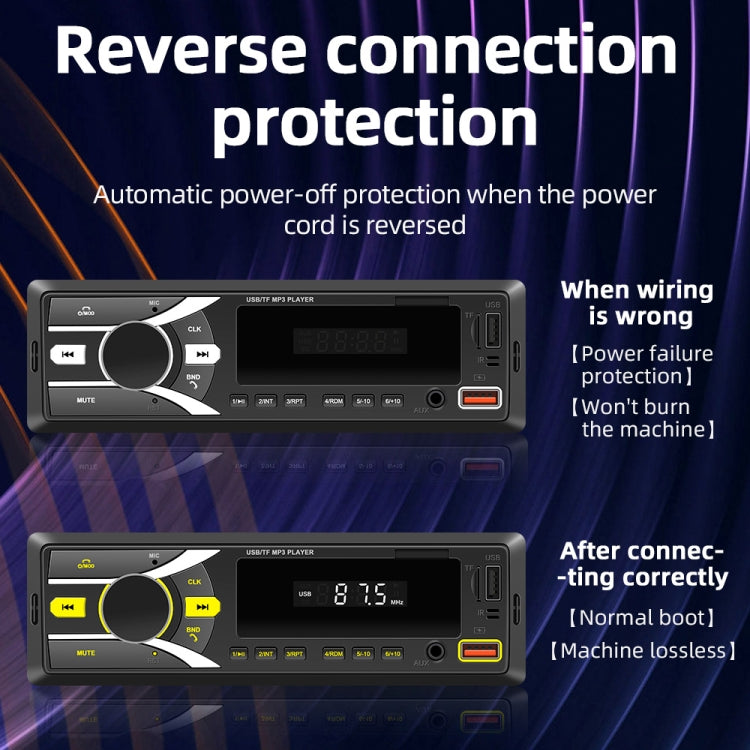 D3107 Car Bluetooth MP3 Player Support Smart Voice Assistant / FM