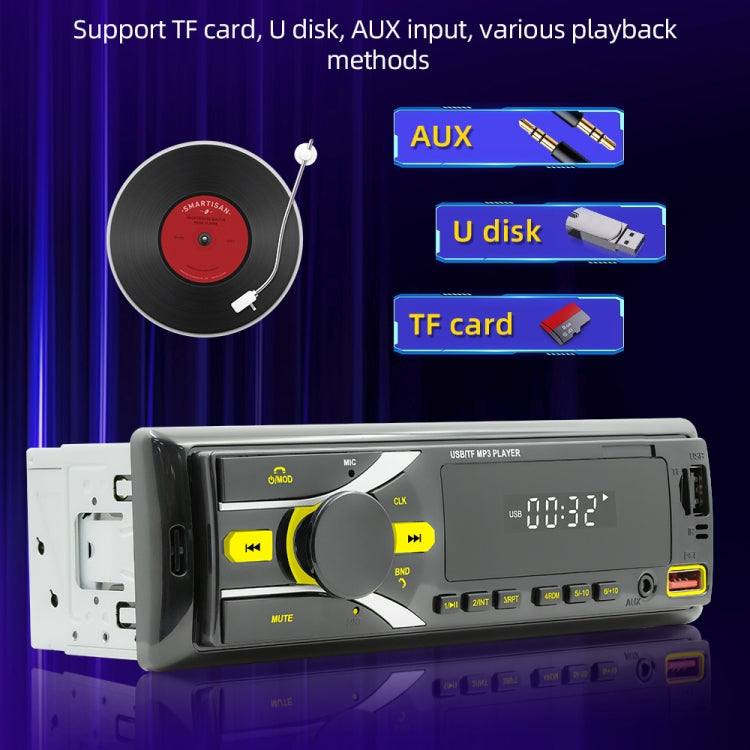 D3107 Car Bluetooth MP3 Player Support Smart Voice Assistant / FM