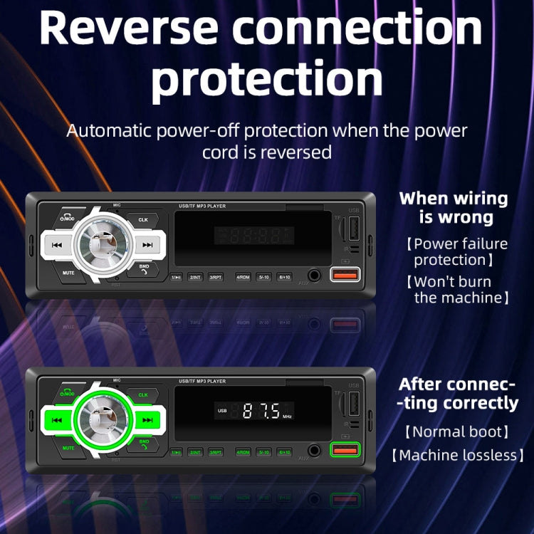 D3110 Car Bluetooth MP3 Player Support Smart Voice Assistant / FM
