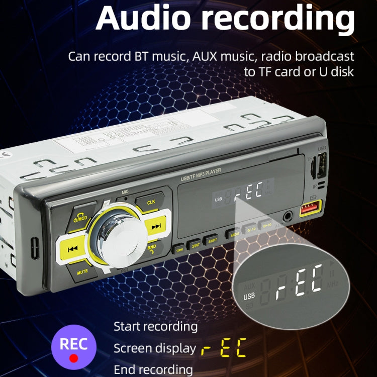 D3110 Car Bluetooth MP3 Player Support Smart Voice Assistant / FM