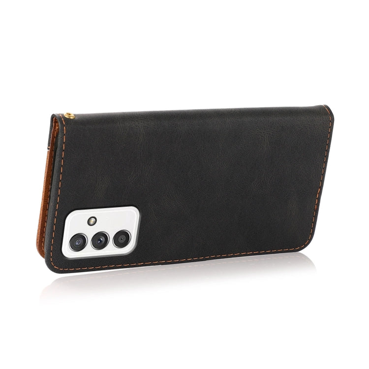 For Samsung Galaxy A82 5G/ Quantum 2 Dual-color Stitching Leather Phone Case