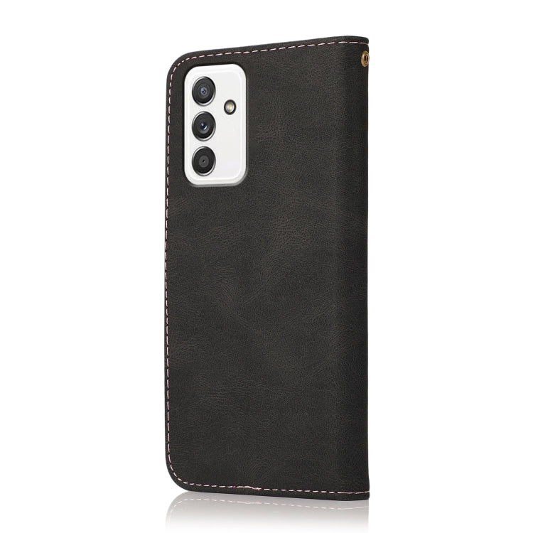 For Samsung Galaxy A82 5G/ Quantum 2 Dual-color Stitching Leather Phone Case