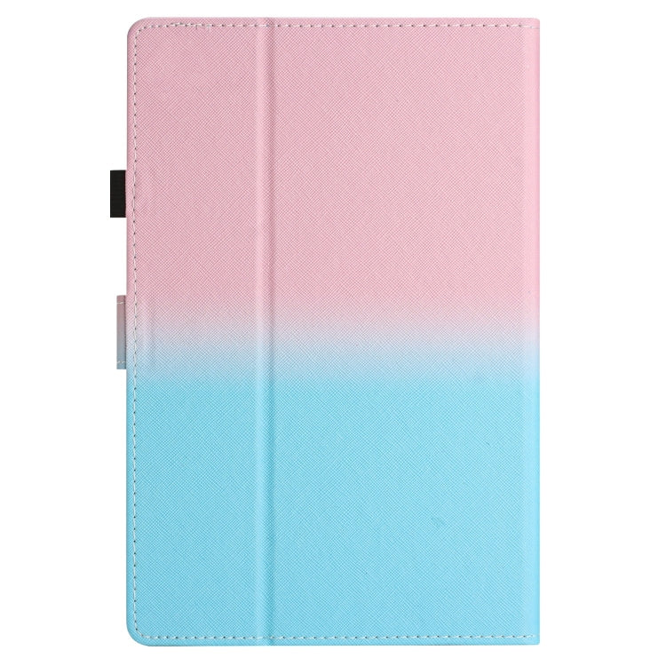 For 8 inch Universal Stitching Gradient Leather Tablet Case
