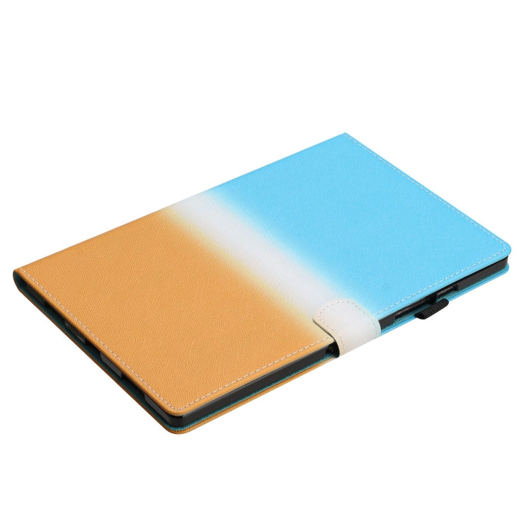 For Samsung Galaxy Tab A7 2020 T500 / T505 Stitching Gradient Leather Tablet Case