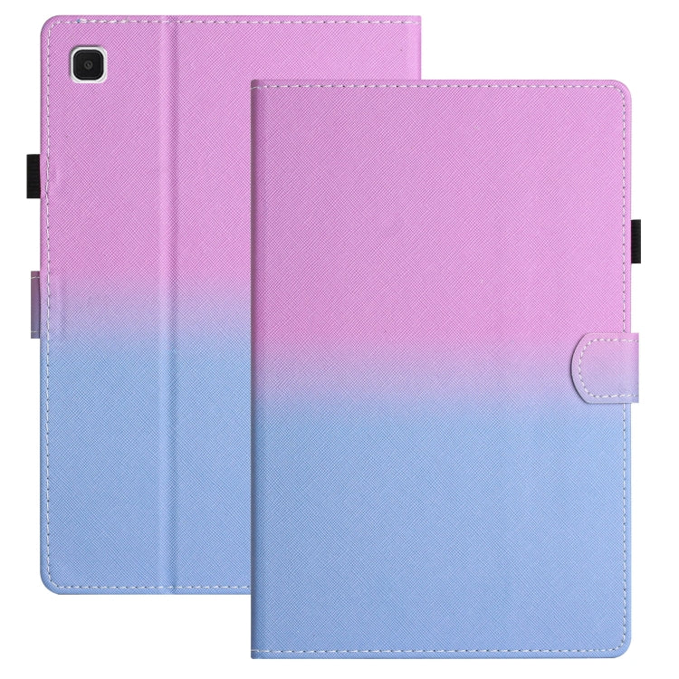 For Samsung Galaxy Tab S6 Lite SM-P610 Stitching Gradient Leather Tablet Case