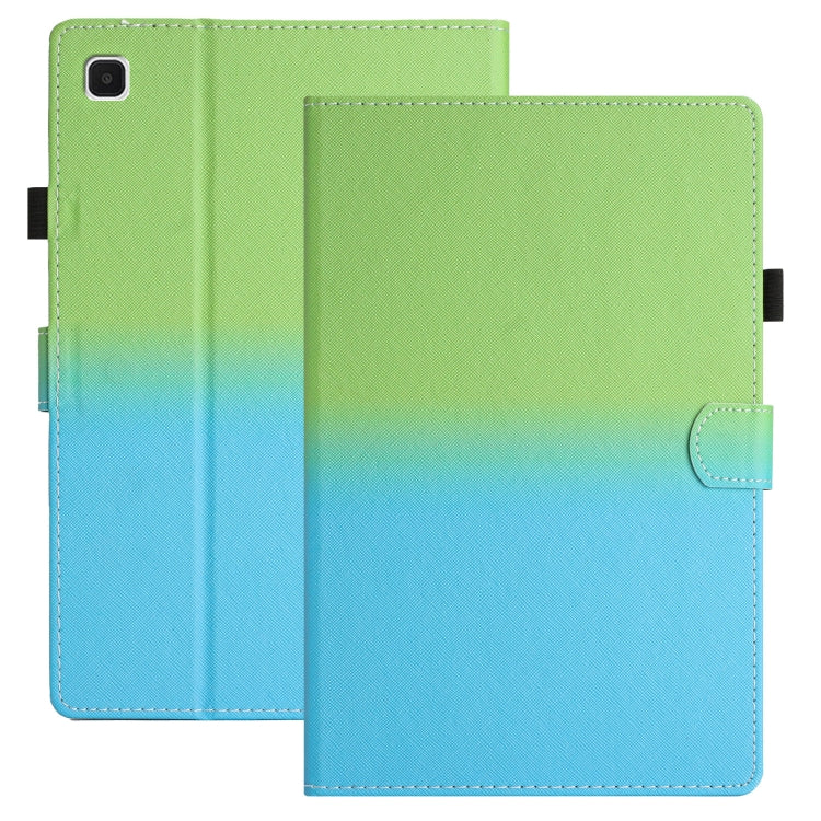 For Samsung Galaxy Tab S6 Lite SM-P610 Stitching Gradient Leather Tablet Case