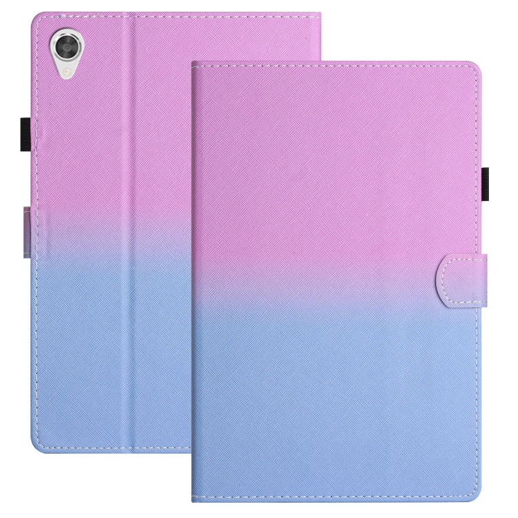 For Lenovo Tab M10 HD Gen 2 Stitching Gradient Leather Tablet Case
