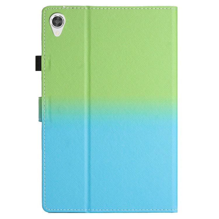 For Lenovo Tab M10 HD Gen 2 Stitching Gradient Leather Tablet Case