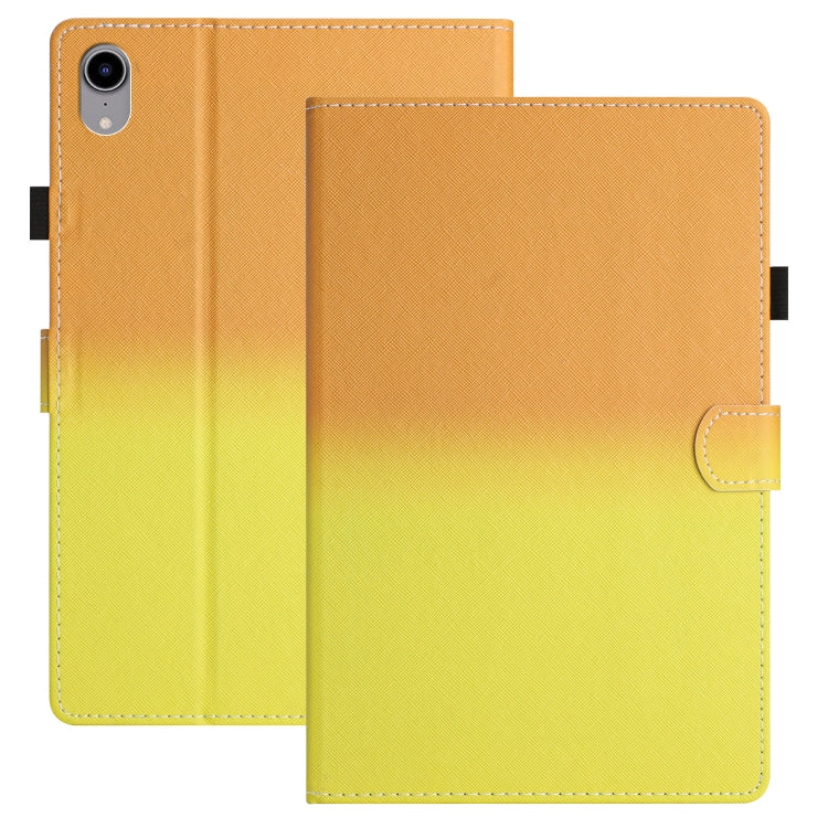 For iPad 10th Gen 10.9 2022 Stitching Gradient Leather Tablet Case