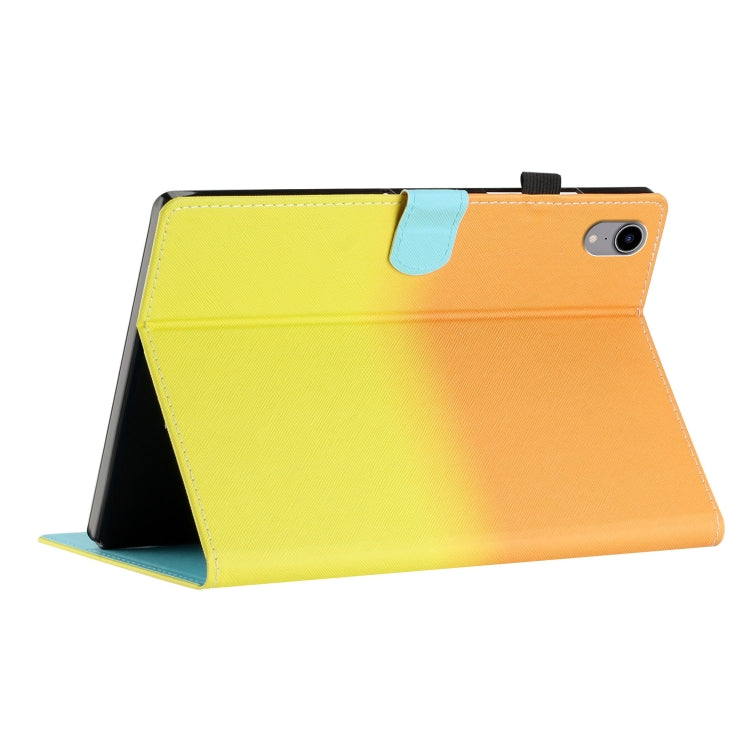 For iPad 10th Gen 10.9 2022 Stitching Gradient Leather Tablet Case