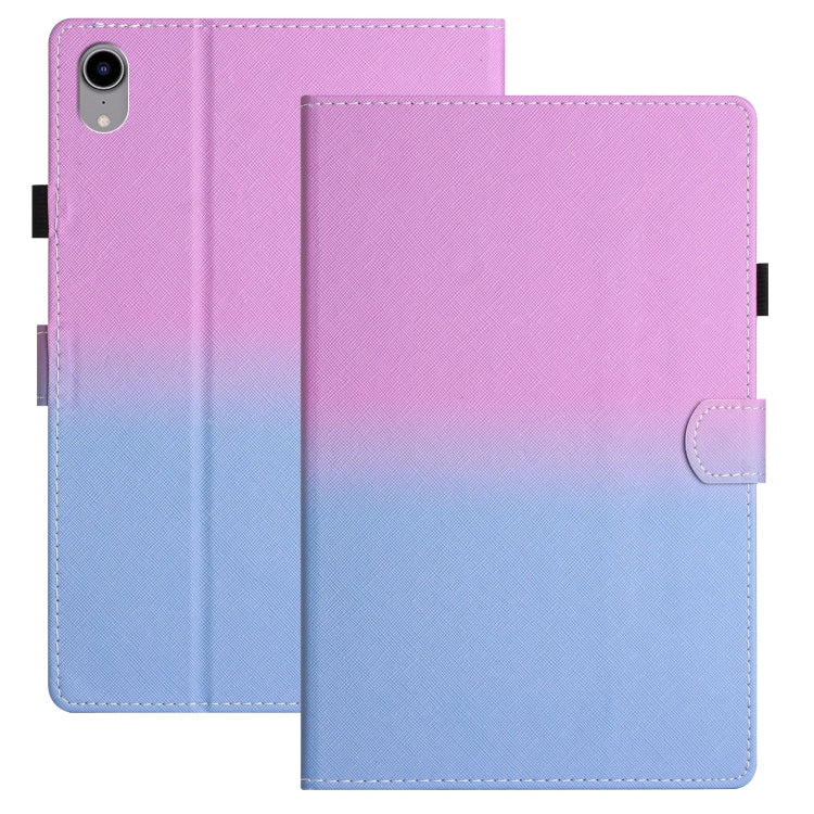 For iPad 10th Gen 10.9 2022 Stitching Gradient Leather Tablet Case