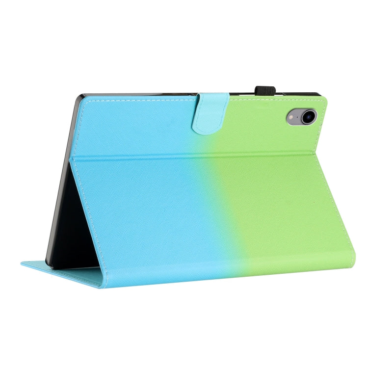 For iPad 10th Gen 10.9 2022 Stitching Gradient Leather Tablet Case