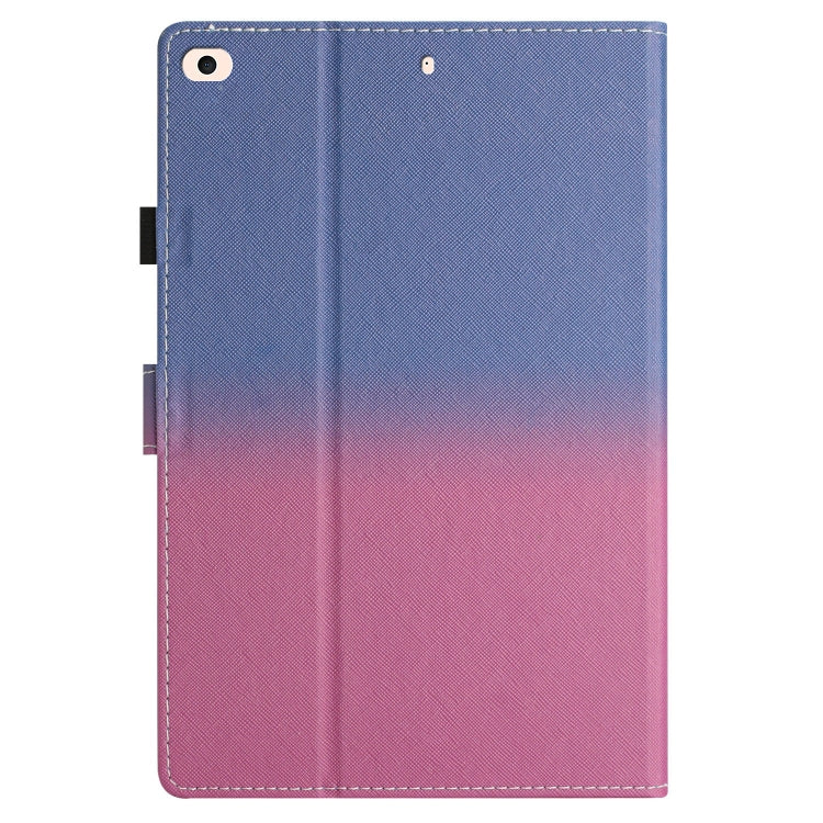 For iPad mini 5 / 4 / 3 / 2 / 1 Stitching Gradient Leather Tablet Case