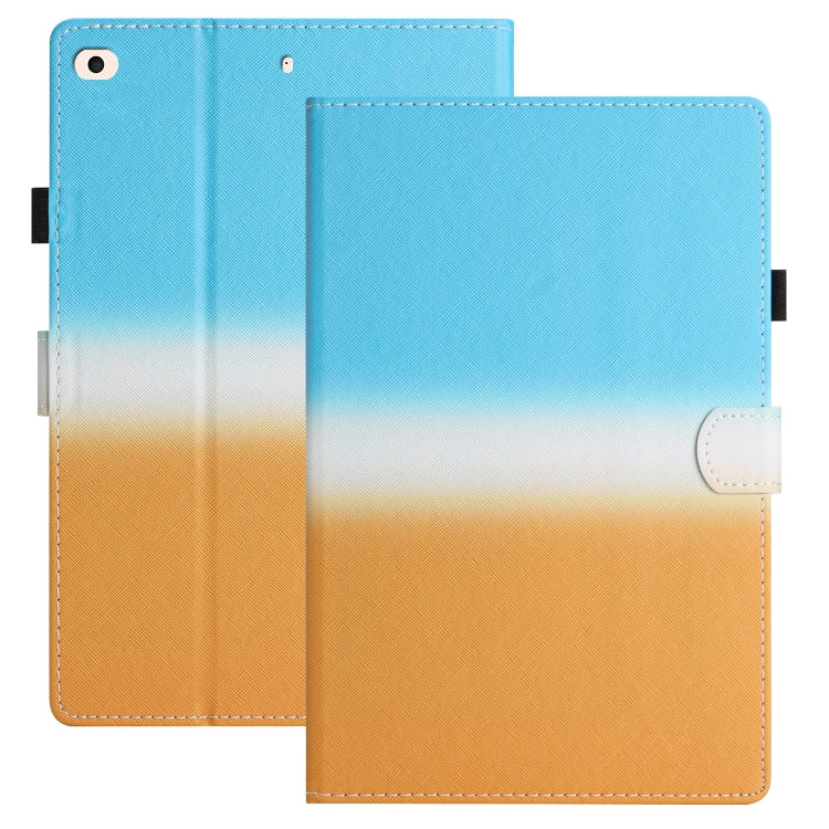 For iPad mini 5 / 4 / 3 / 2 / 1 Stitching Gradient Leather Tablet Case