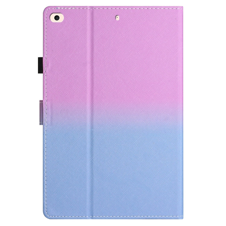 For iPad mini 5 / 4 / 3 / 2 / 1 Stitching Gradient Leather Tablet Case