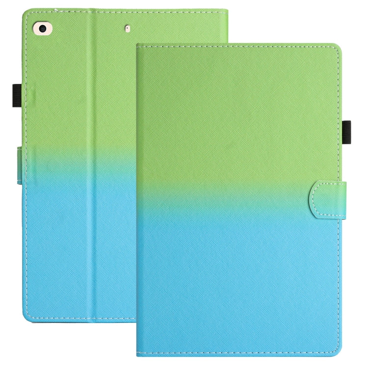 For iPad mini 5 / 4 / 3 / 2 / 1 Stitching Gradient Leather Tablet Case