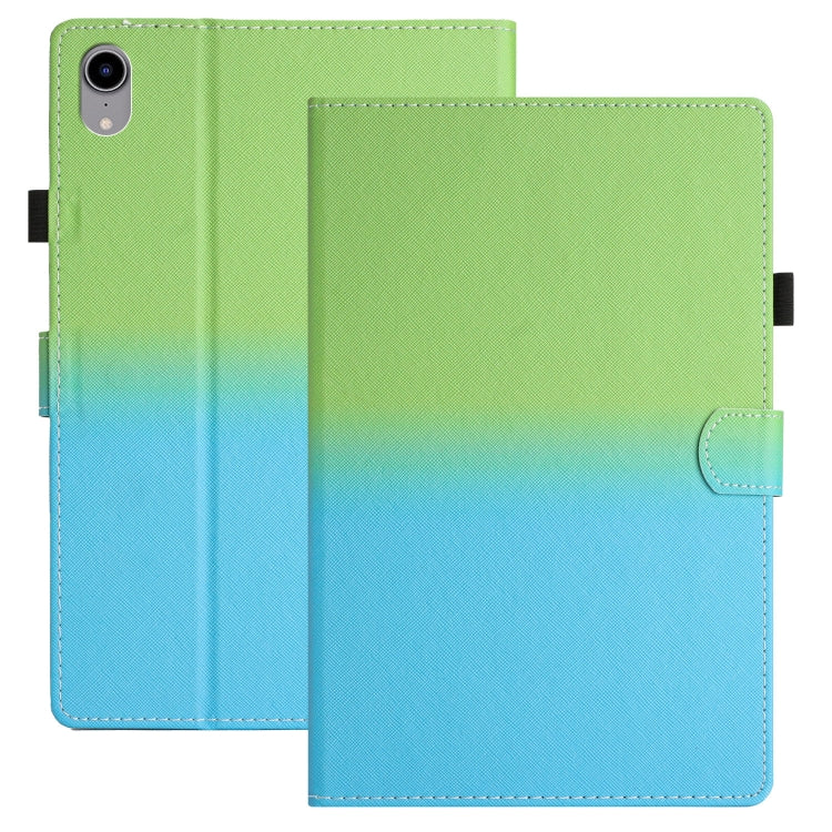 For iPad Pro 11 2018 / Air 2022/2020 Stitching Gradient Leather Tablet Case